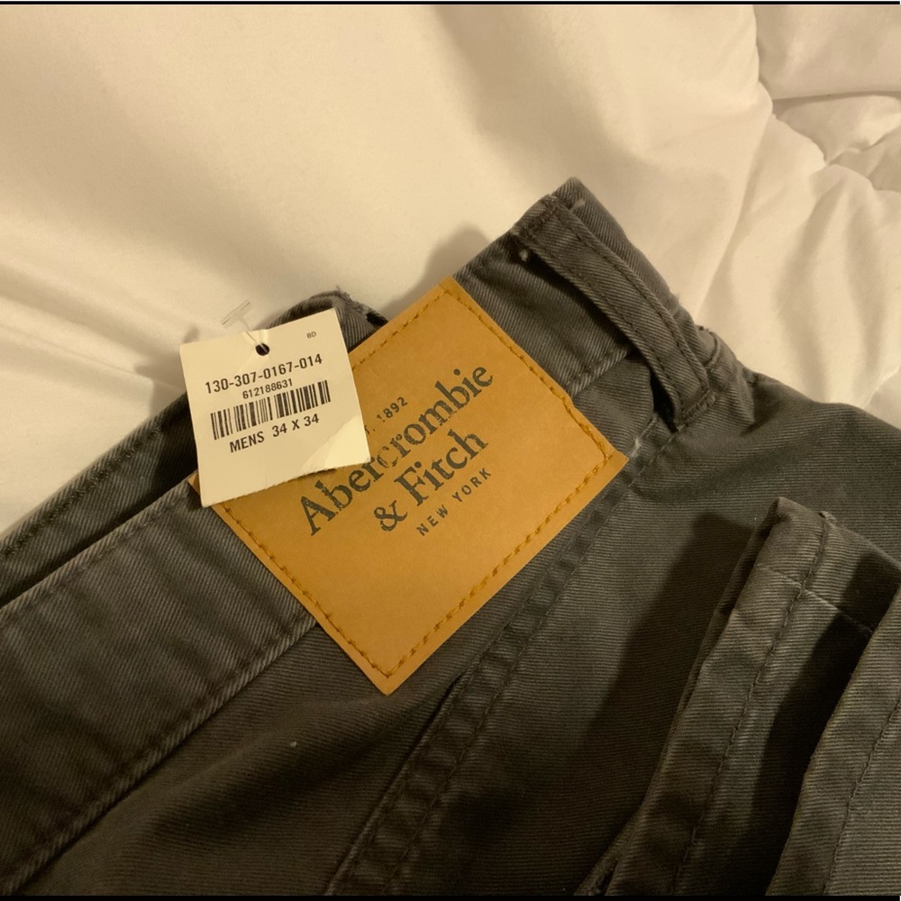 New Abercrombie & Fitch Gray Skinny Jeans